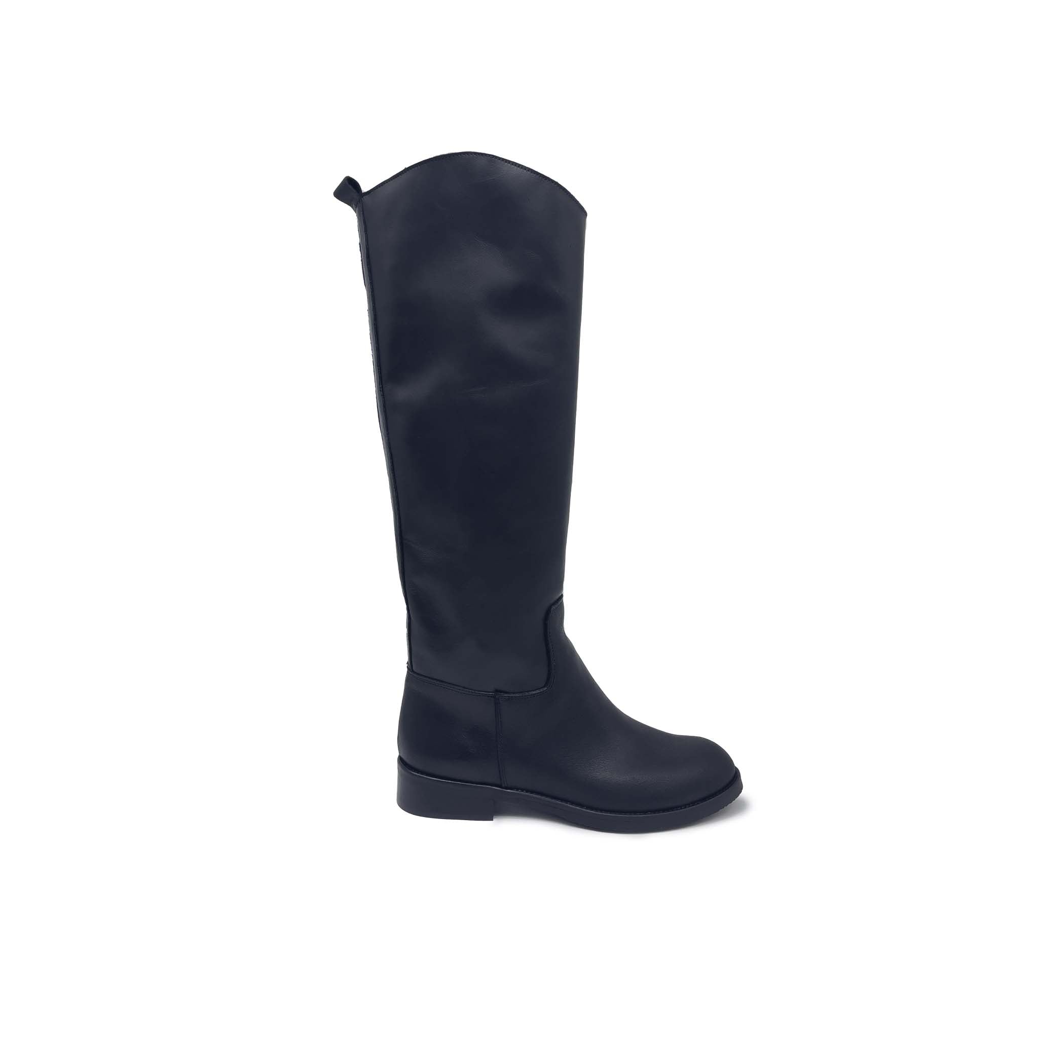 Botte AUSTRIA en Cuir Véritable Noir