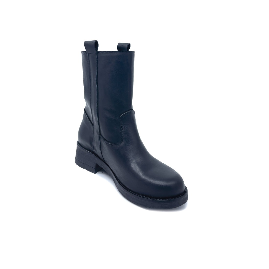 LINE Stivaletto donna in Vera Pelle Nero