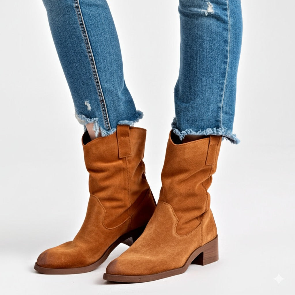 MONTREAL Damen Stiefelette aus Wildleder