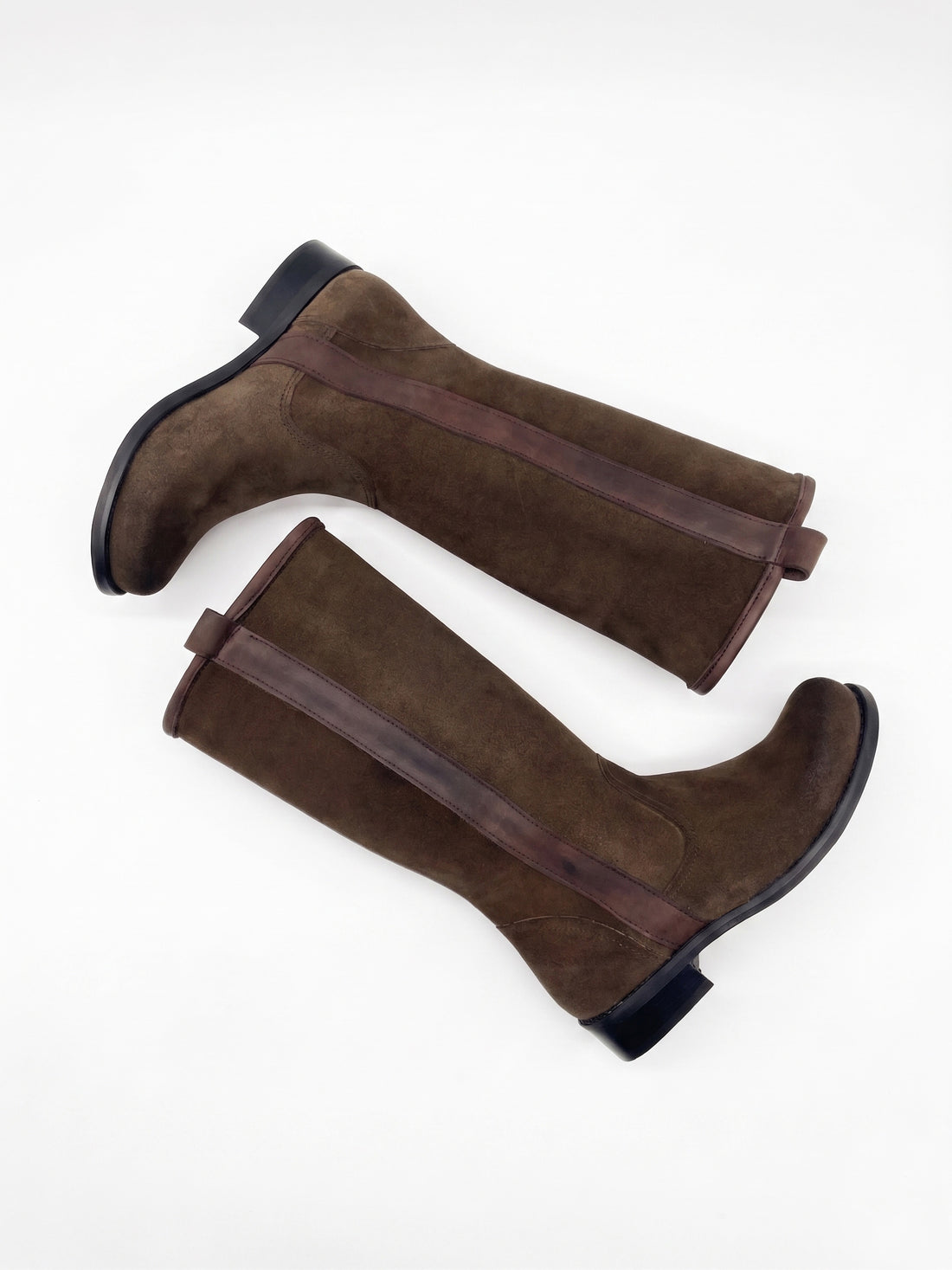 Stivale POMPEI in Camoscio e nabuk rif Testa di Moro