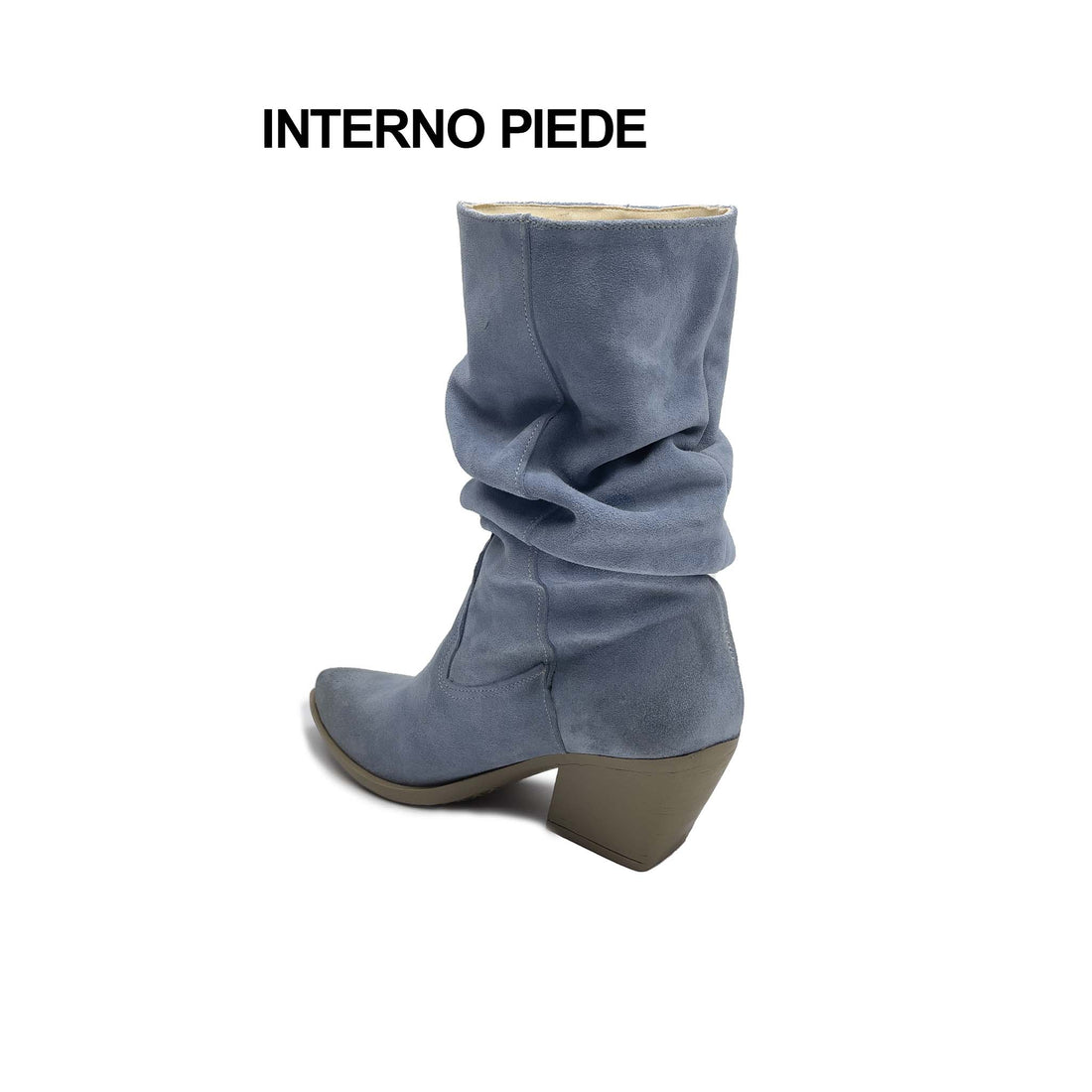 ANITA Camperos texans en jeans en daim