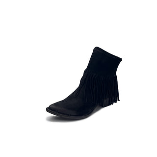 GRISELLE Franges Camperos Texan en DAIM NOIR