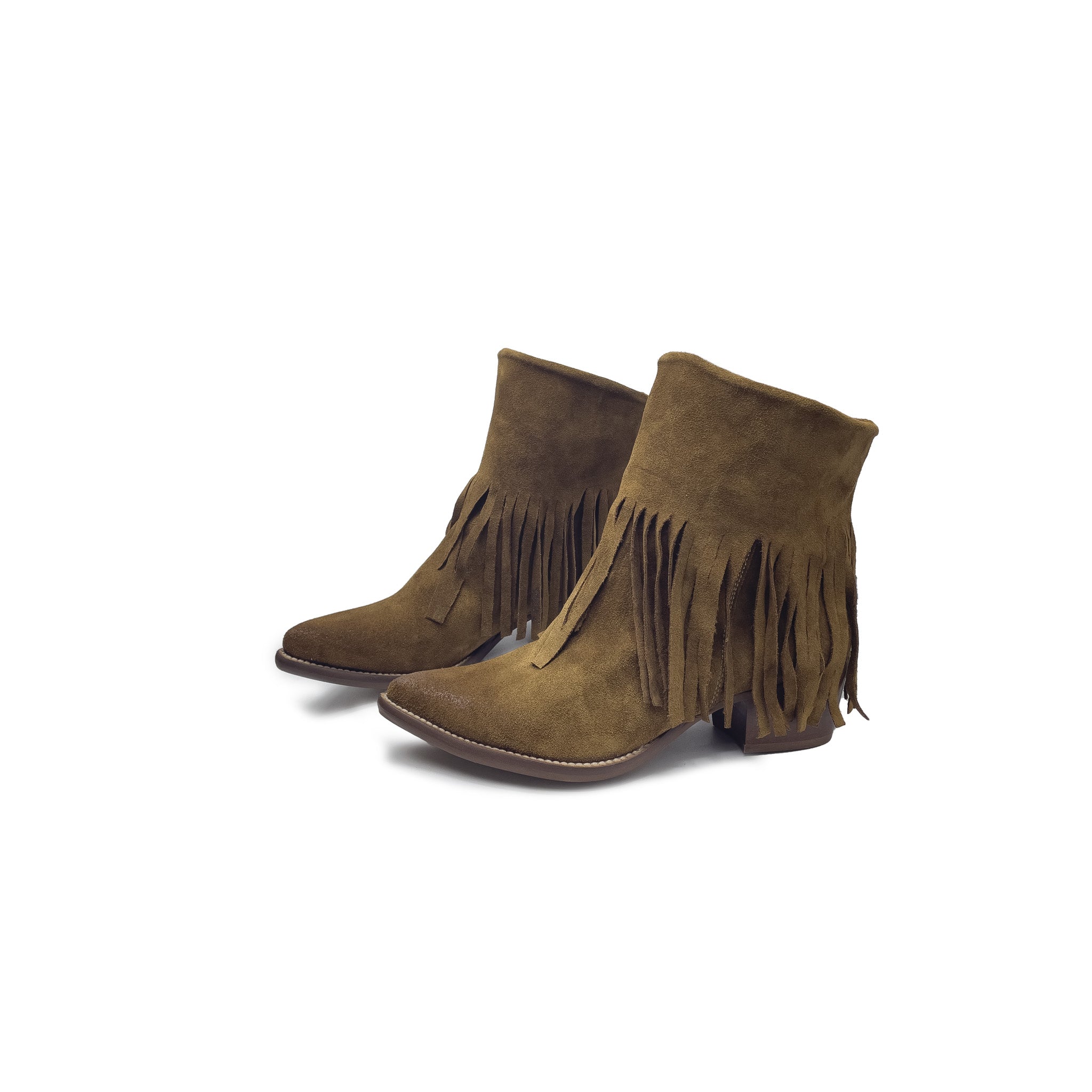 GRISELLE Texan Camperos Fransen aus WILDLEDER